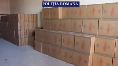 Captură uriaşă de ţigarete, la Giurgiu. De unde provenea marfa