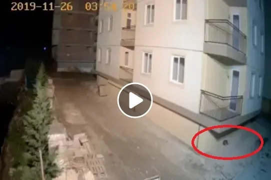 Momentul terifiant în care începe cutremurul din Albania. Toate animalele fug 