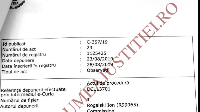 Comisia Europeană aruncă în aer deciziile de la Înalta Curte