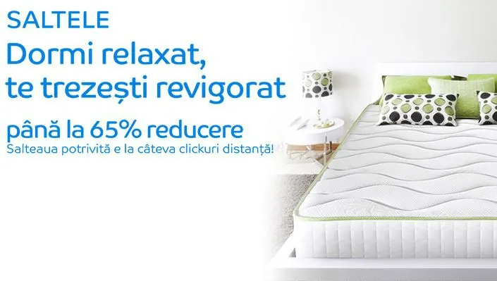 eMAG – Saltele ortopedice cu reducere de 65%. Ce sa alegi pentru un somn odihnitor