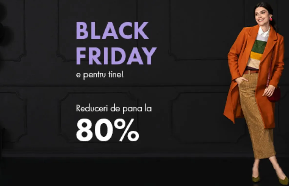 Fashion Days a inceput Black Friday in aceasta dimineata