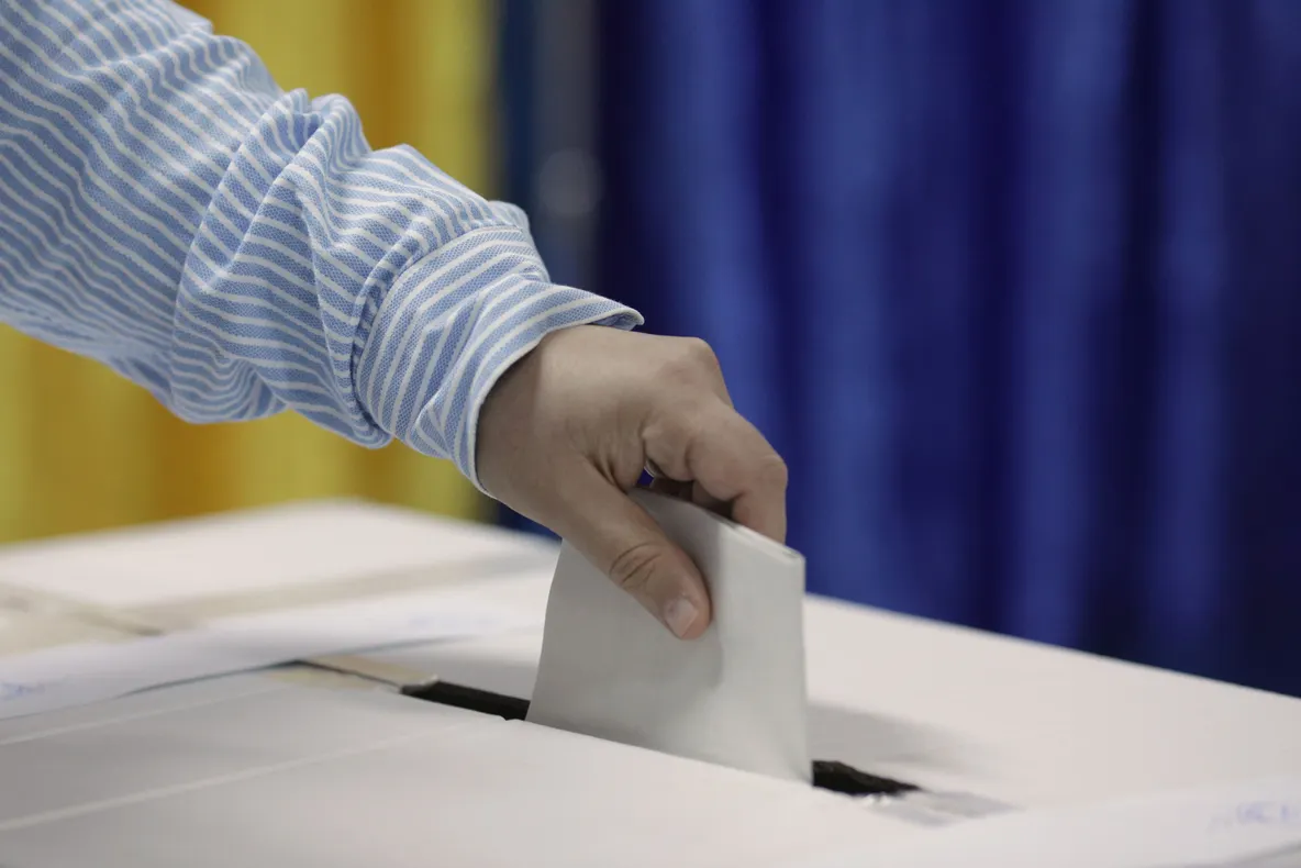 Cosmin Contra și naționala de fotbal au votat în Mogoșoaia