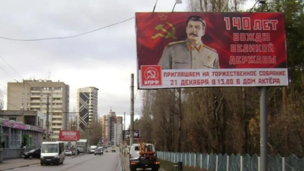 Petrecere gratuită de ziua lui Stalin. Un oraș întreg din Rusia, scandalizat