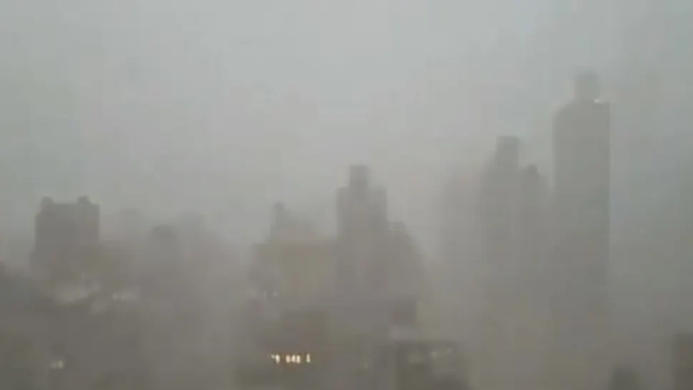 Fenomen meteo inedit la New York 