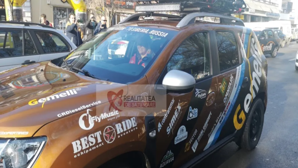Doi soți din Satu Mare pleacă în Siberia cu mașina să petreacă Crăciunul