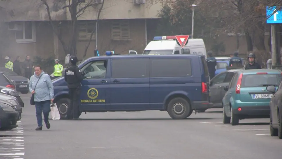 Alertă cu bombă în București! Zona este verificată de Brigada Antitero