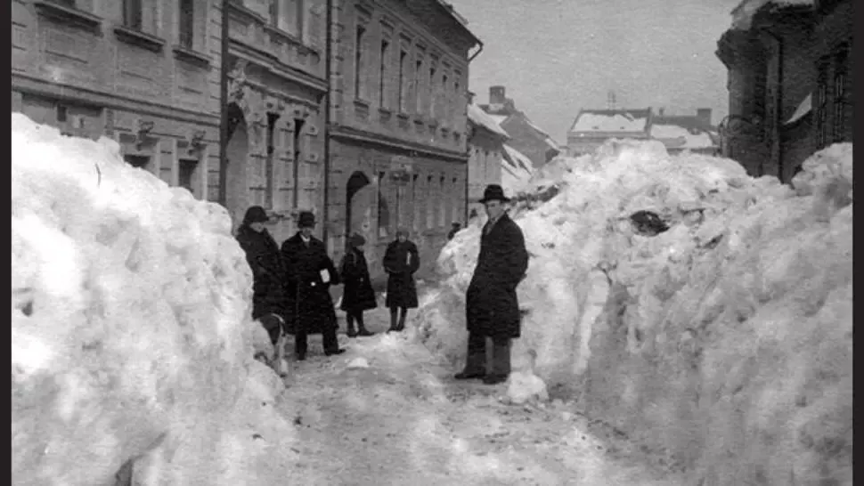 FOTO Zăpezile de altădată. Cele mai geroase ierni din istoria României