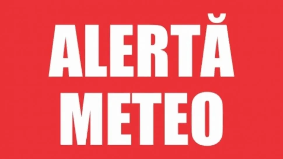 Atentionare de ultima ora de la ANM - Ce zone sunt vizate