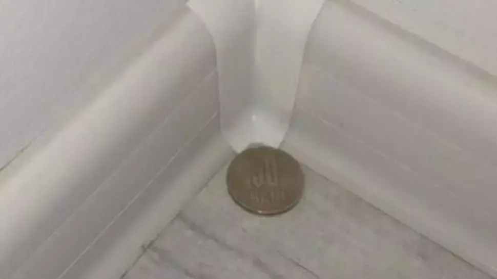 Ce se întâmplă dacă pui o monedă de 50 de bani într-un colţ al casei