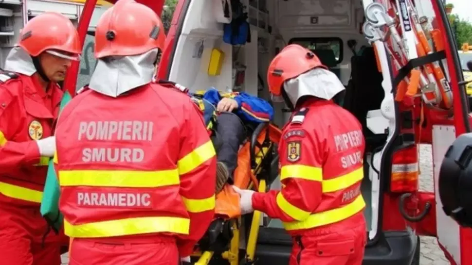 Primele imagini cu românul infectat cu coronavirus. Bărbatul, adus la "Matei Balș"