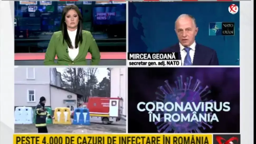 Mircea Geaonă, la Realitatea PLUS: „Nu avem militari români afectați de virusul corona”