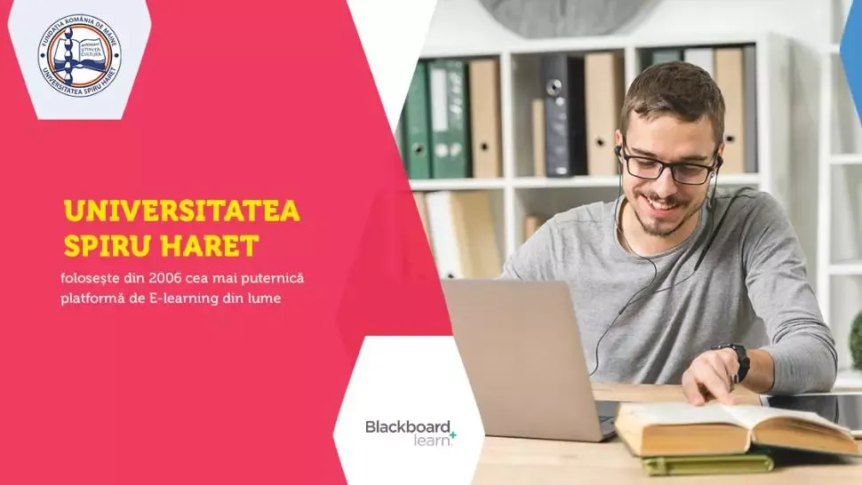 Universitatea Spiru Haret a introdus în România cea mai puternică platformă de E-learning din lume, încă din 2006 (P)