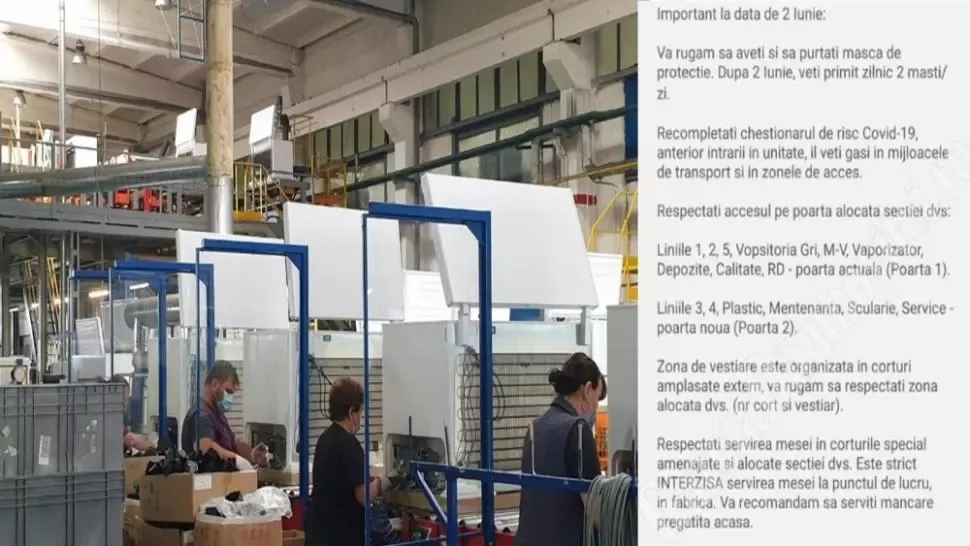 Fabrica de frigidere Arctic Găești, își reia complet activitatea pe 2 iunie. CE mesaj au primit angajații