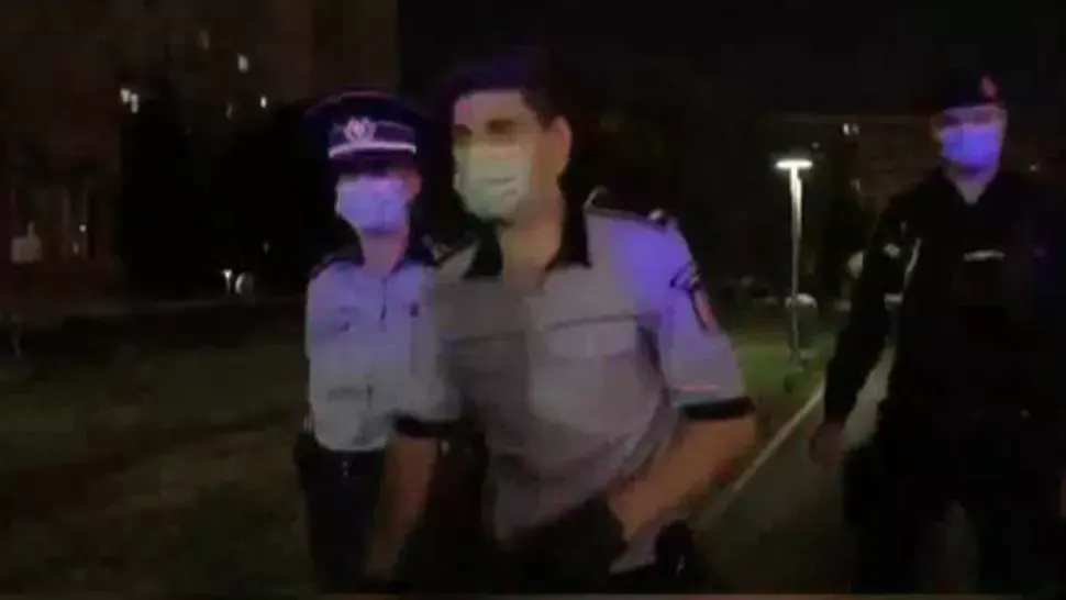 VIDEO Scandal la sediul MAI. Protestatarul Cristian Dide, din nou "în centrul atenției"