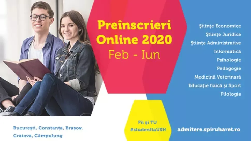 Admitere on-line la cea mai mare instituţie de învăţământ superior privat din România (P)