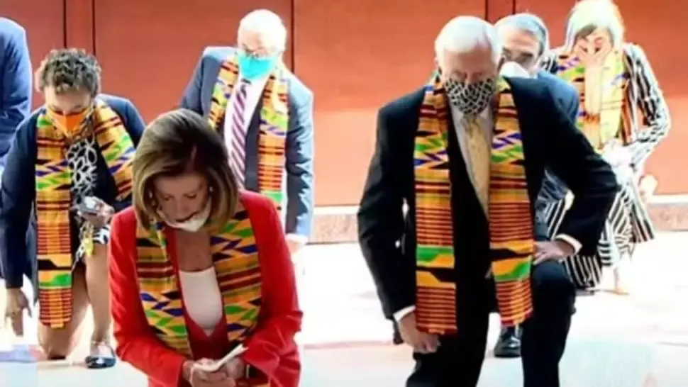 VIDEO. Democrații din Congresul american, moment de reculegere în genunchi pentru George Floyd