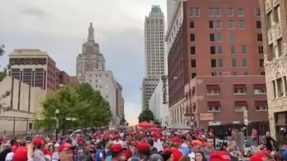 VIDEO Mitingul lui Trump la Tulsa, liderul de la Casa Albă și-a lăudat ,,războinicii"