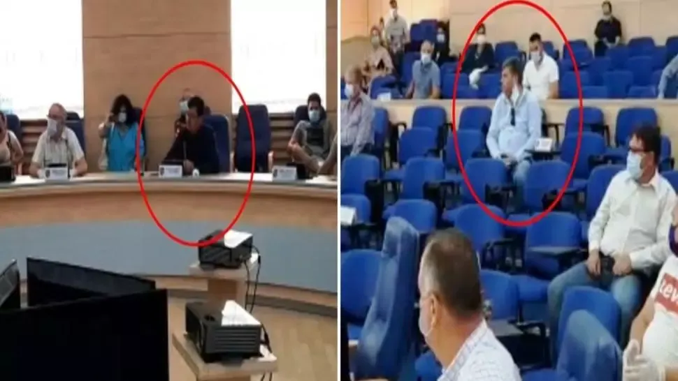 Doi consilieri județeni din Olt, surprinși în şedinţă fără mască