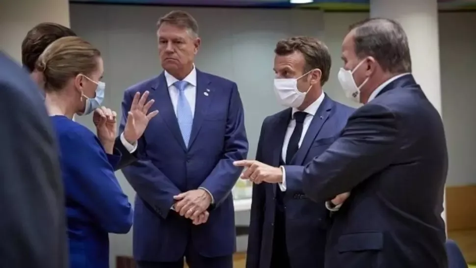 Administrația Prezidențială, reacție după pozele cu Klaus Iohannis fără mască, la reuniunea Consiliului European