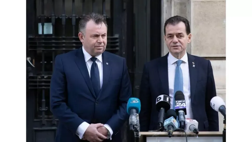 Ludovic Orban, întâlnire de urgență cu Nelu Tătaru la Palatul Victoria. Se pregătesc noi măsuri pentru gestionarea pandemiei