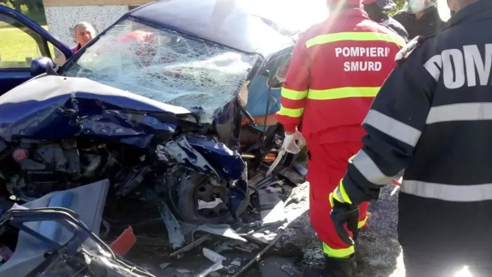 Impact nimicitor, în jud. Harghita: un mort, 3 răniți
