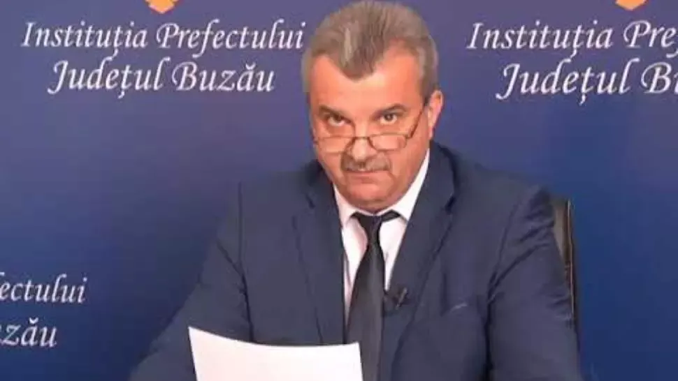  Prefectul județului Buzău are CORONAVIRUS. Care este starea sa de sănătate și ce simptome are