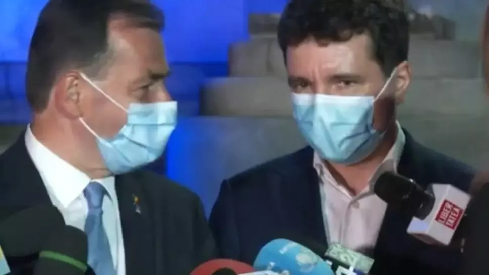 Ludovic Orban și Nicușor Dan, prima conferință comună după victoria în București: Am reușit împreună