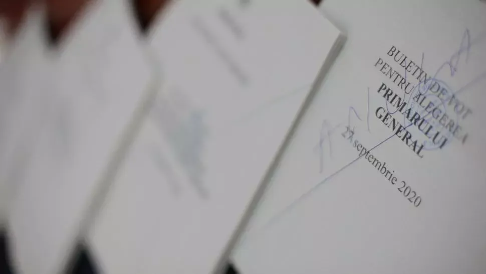 Craiova: A primit un buletin de vot deja ştampilat