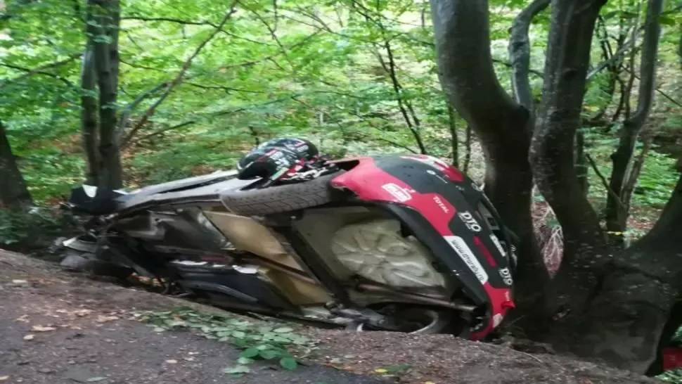 Accident la Transilvania Rally: pilot rănit, dus de urgență la spital 