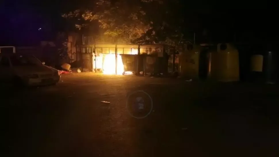 VIDEO Incendiu și pericol de explozie în apropierea Spitalului din Satu Mare