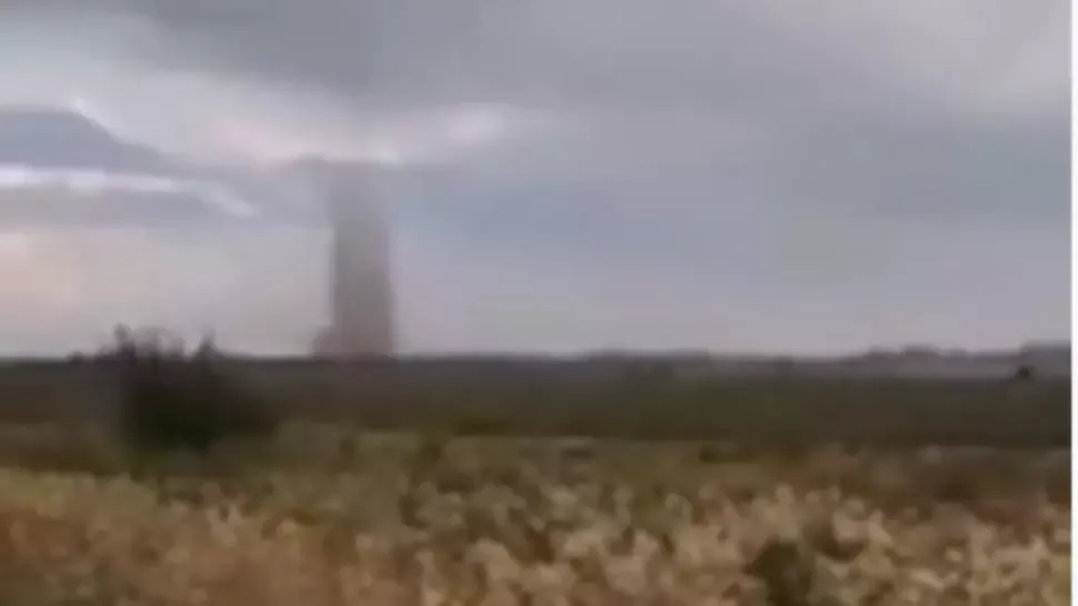 VIDEO Fenomen spectaculos, o tornadă filmată în județul Tulcea