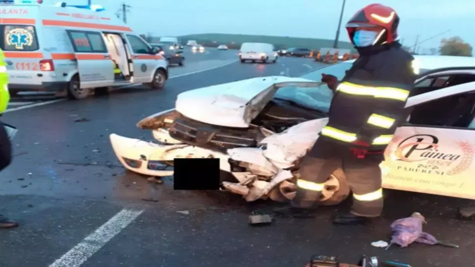 Două accidente grave în județul Timiș, soldate cu șase victime, printre care și un copil
