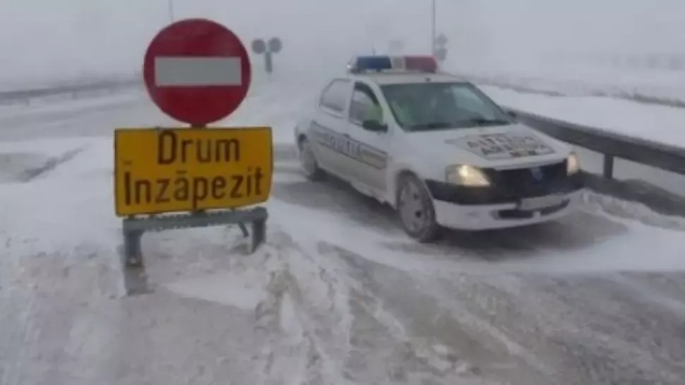 Avertizarea meteo, actualizată: cod galben de NINSORI viscolite - strat consistent de zăpadă