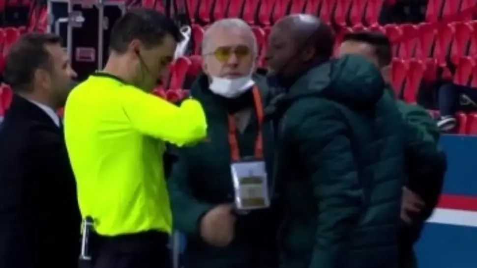 Răsturnare de situație în scandalul uriaș de la meciul PSG-Istanbul BB din Liga Campionilor - Nu Colțescu ar fi  făcut remarca rasistă AUDIO