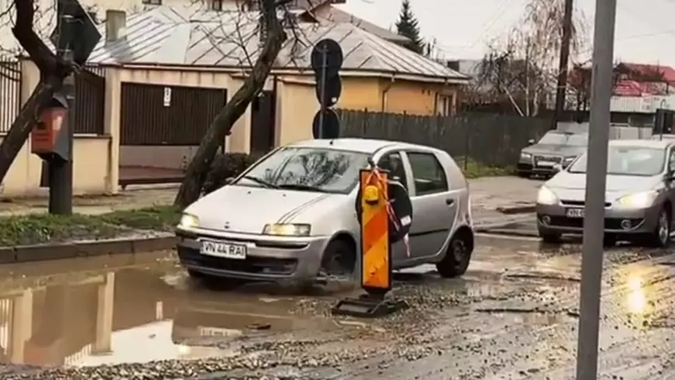 Focșaniul – abandonat după alegeri, calvar pentru șoferi