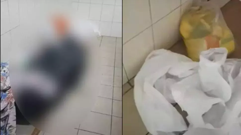 Imagini tulburătoare: morți Covid, ținuți pe jos, în mizerie, într-un spital din România
