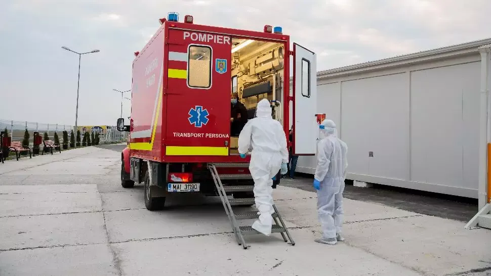 Spitalul mobil Covid din Lețcani se închide. Pacienții, evacuați de urgență 