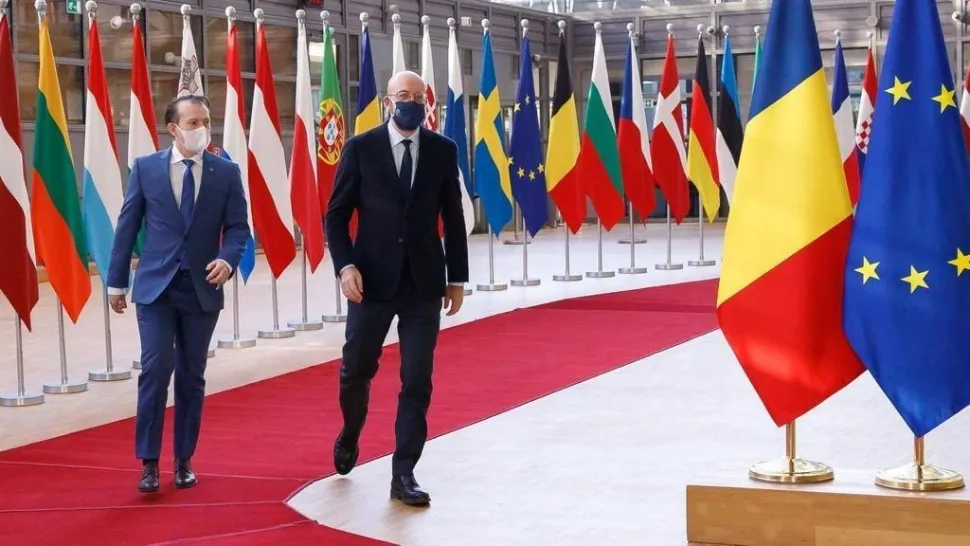 Florin Cîțu, întâlniri la nivel înalt. Ce a discutat cu Președintele C.E. și al Consiliului European, la Bruxelles