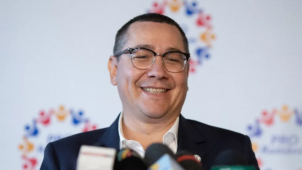 Vasile Dîncu anunță REVENIREA lui Ponta: platformă de stânga, cu PSD dirijor
