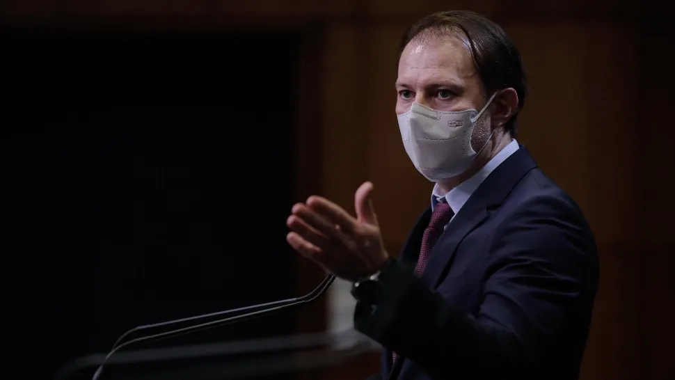 Florin Cîțu, vizită la Bruxelles joi. Premierul are întrevederi cu înalți oficiali europeni printre care și preşedintele Parlamentului European - David Sassoli
