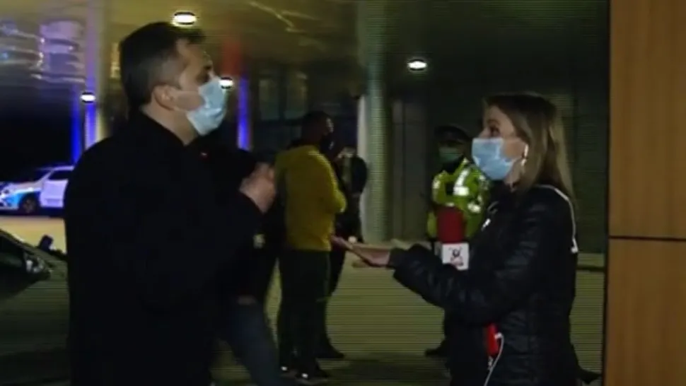 Fosta conducere ROMPREST, amenințări și încercări disperate de intimidare: INTERLOPII au intrat cu mașina în grupul jurnaliștilor - VIDEO