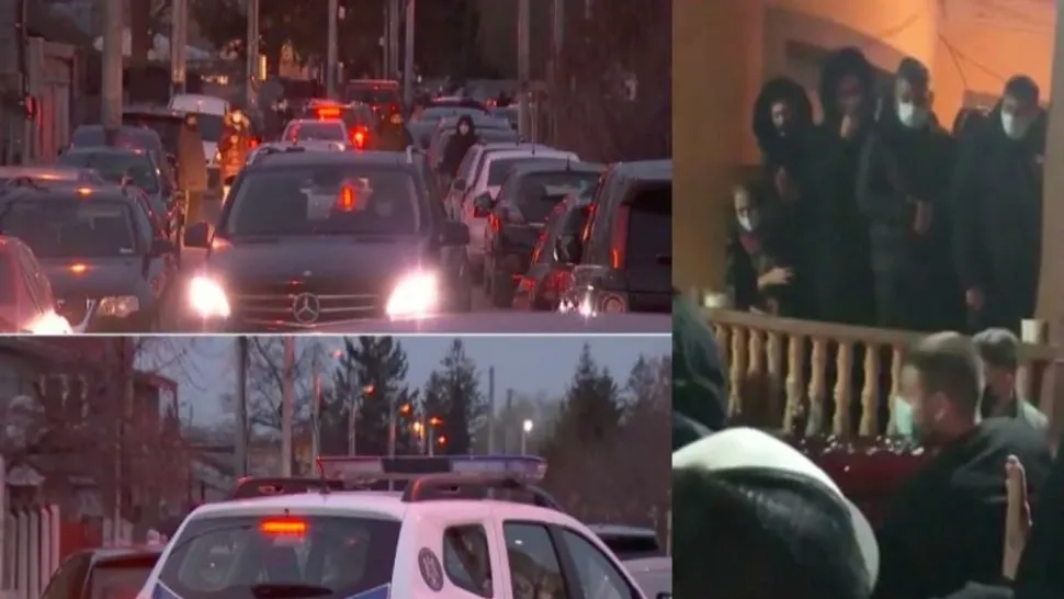Priveghi spart de polițiști, la Chitila. S-au dat AMENZI usturătoare