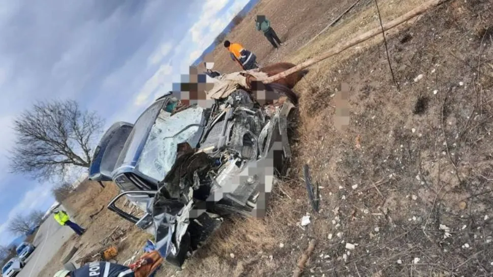 VIDEO Accident grav - O persoană a murit și alte șase sunt grav rănite