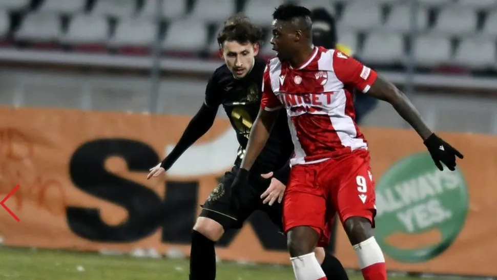 ȘOC în fotbalul românesc! Magaye Gueye, vârful lui Dinamo București, depistat pozitiv la controlul antidoping