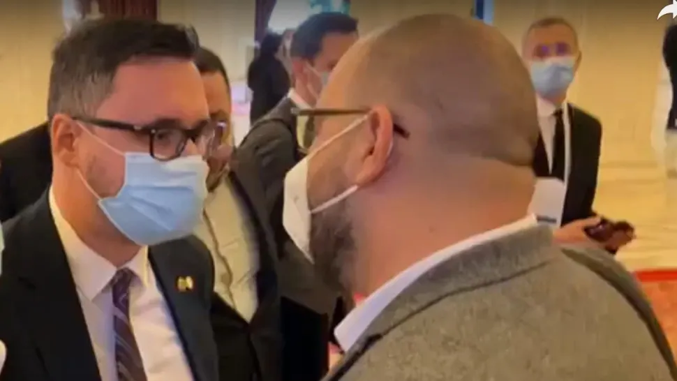 VIDEO Scandal între un deputat AUR și unul USR: "Dispari, păduche! Mă ameninți tu pe mine?"