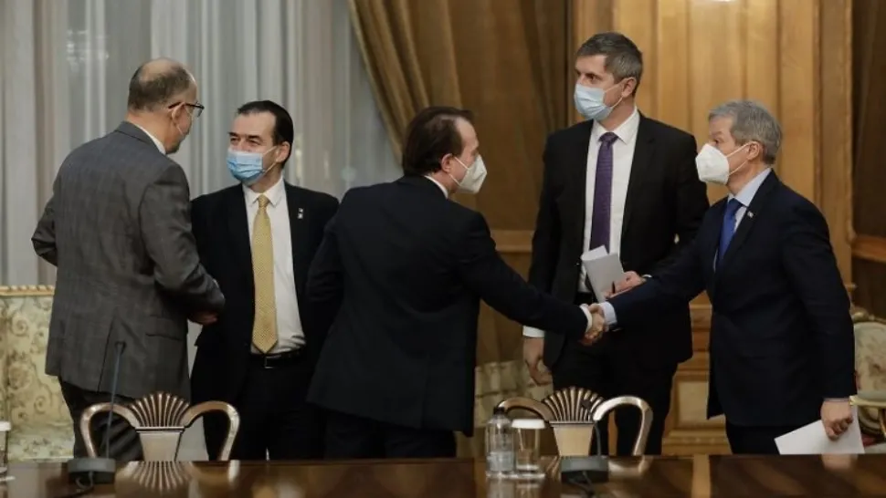 Blocaj total, în coaliție. USRPLUS vrea guvern fără Cîțu, PNL tocmai a anunțat că îl susține în continuare
