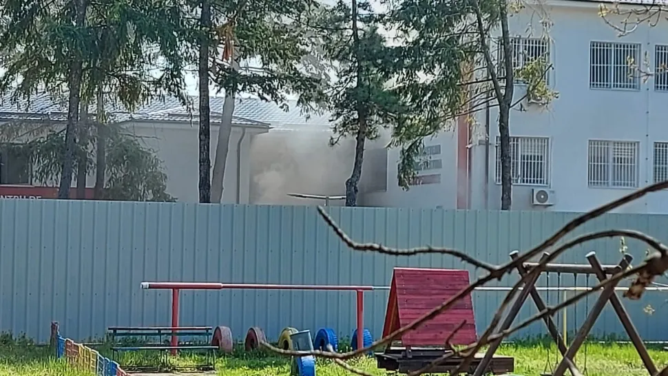 Incendiu la Spitalul Județean Slatina: 6 persoane intoxicate cu fum. FOCUL a pornit de la o brichetă aprinsă - VIDEO