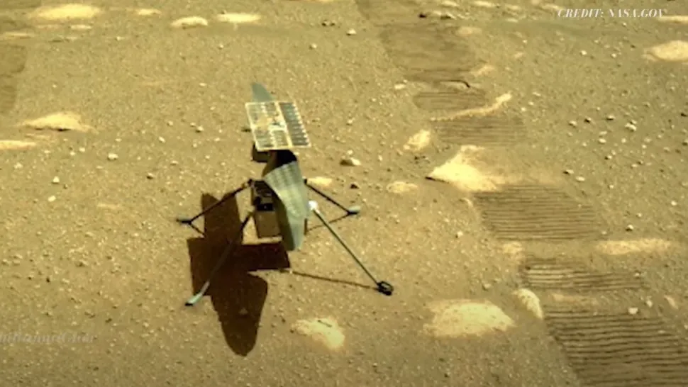 VIDEO Elicopterul trimis de NASA pe Marte a supraviețuit primei nopți reci