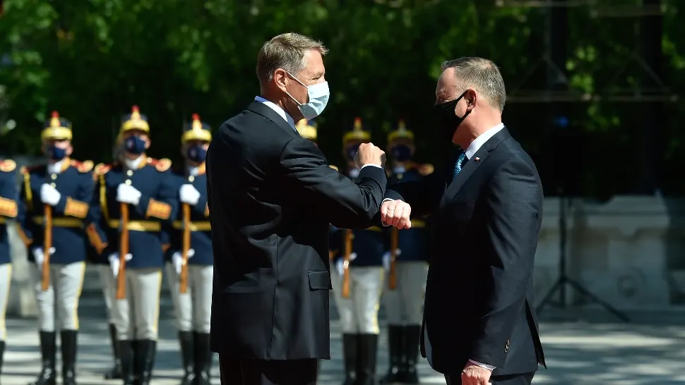 Klaus Iohannis, alături de președintele polon, la exercițiul militar NATO: „Ne pregătim pentru apărare în flancul estic”