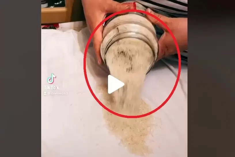 VIDEO – Părea un borcan cu orez însă ascundea ceva extrem de valoros. Nu te gandeai niciodată la așa ceva